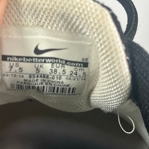 Nike Womens Air Zoom Pegasus 31Black Running Shoes Sneakers Size 7.5 - Picture 8 of 8